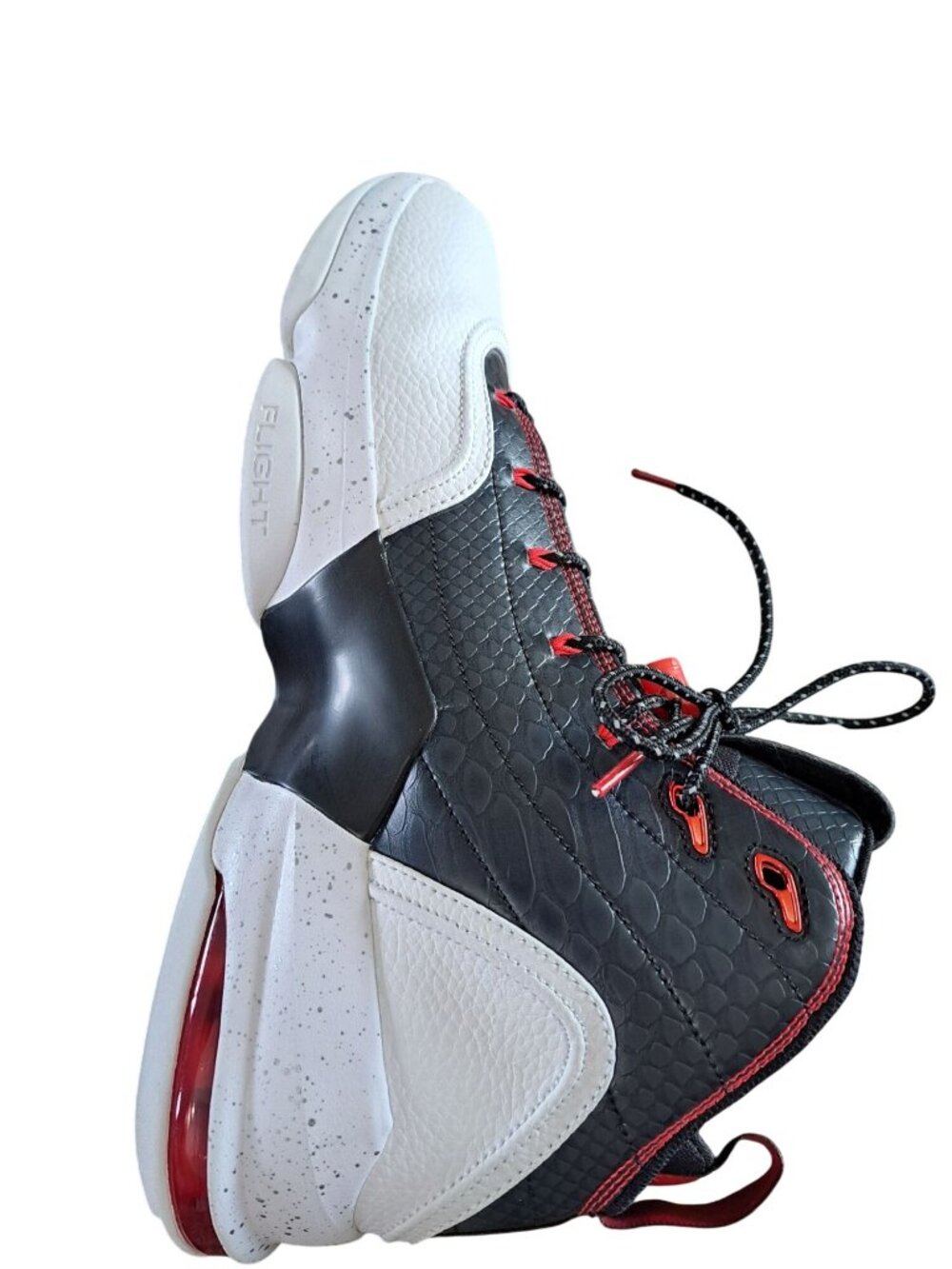 Nike Air Scottie Pippen 6 Men's 12.5 White/Black/Red Basketball Shoes - Picture 7 of 16
